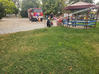 Открит урок по ПБЗН - ДГ Иглика - Раковски